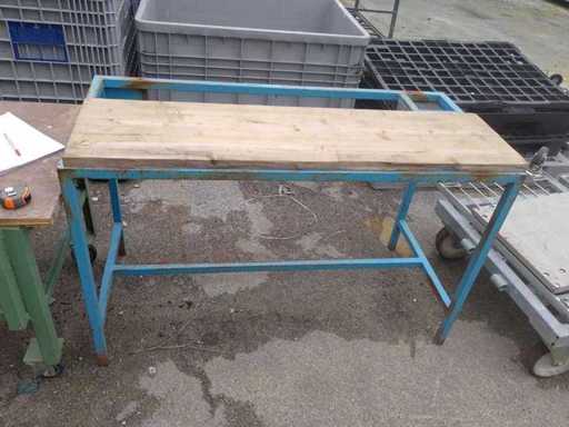 Blaue Werkbank