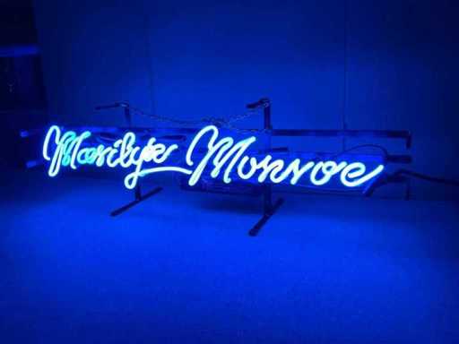 Marlyn Monroe Glas Neon