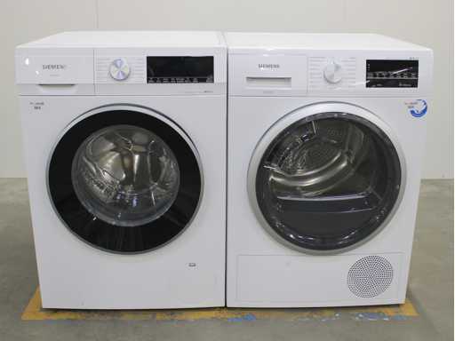 Siemens iQ500 iSensoric Washing Machine & Siemens iQ500 iSensoric selfCleaning Condenser Dryer