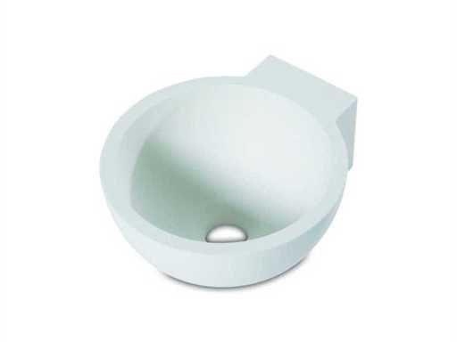 Luca sanitary - okrągła - LUVA1325M - fontanna ścienna 27 x 24 cm