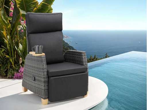 Fauteuil relax en rotin