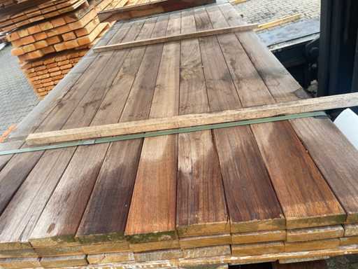 Listoni Ipé piallati 2150x90x25mm (40x)