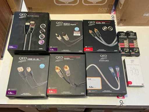 QED Audiokabels en accessoires