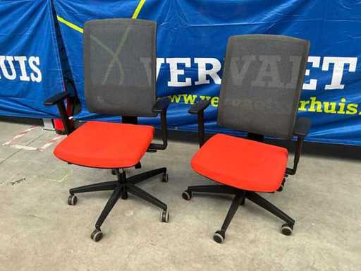 Viasit Ergonomische Bureaustoel (2x)