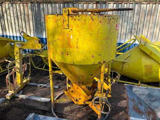 1500L Concrete Bucket