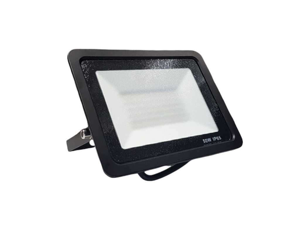 24 x 50W 3000K Floodlights Frosted Glass SMD LED Waterproof