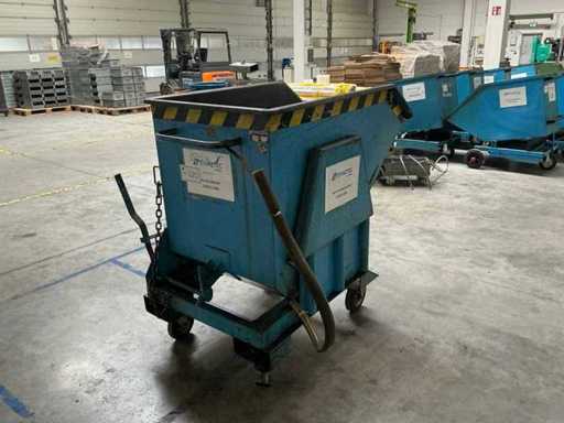 1987 KAISER+KRAFT 225 076 Contenedor de volcado de virutas