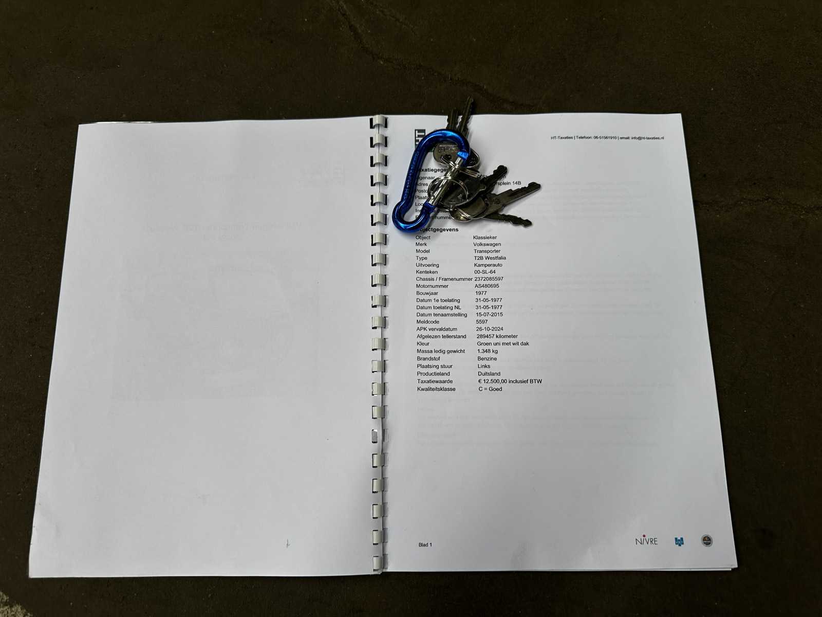 Volkswagen 23 Kampeerauto 1977, 00-SL-64 Camper