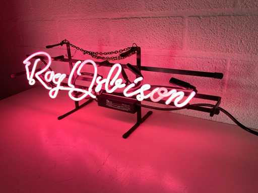 Roy Orbison Vetro Decorazione Neon