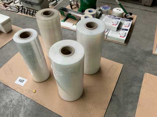 Rolls of wrapping film (4x)