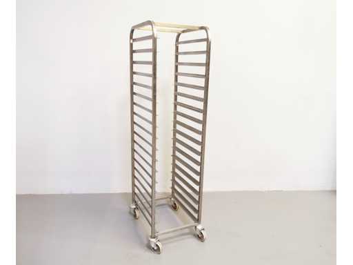 PROFFIL - Staal - Trolley van roestvrij staal