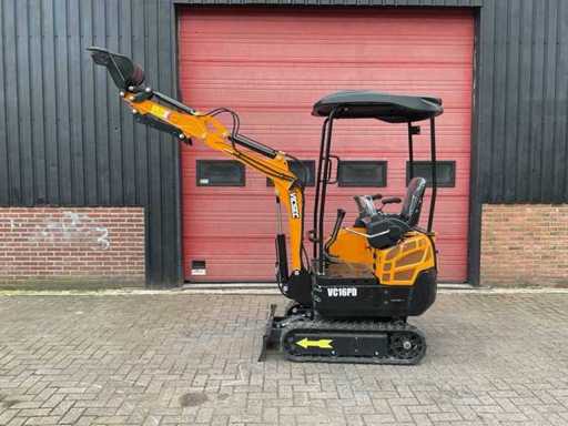 Vicsec VC16PD Gelber Mini-Bagger