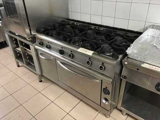 Gas stove with oven Stove