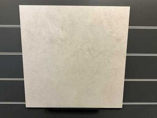 ABK - Kości Słoniowa Alpes - 80 x 80 cm - 9m2 Płytki podłogowe