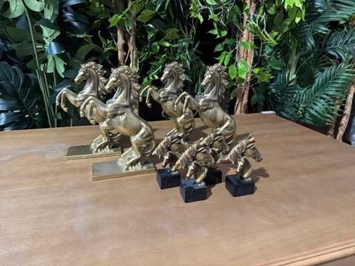 Unico Winkel decoratie (paarden) (8x)