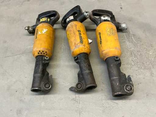 Atlas Copco - TEX 10 PSKL - Pneumatic Demolition Hammers (3x)