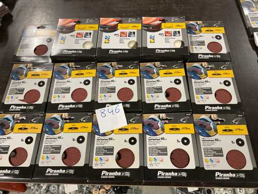 Charge von Schleifwerkzeugen