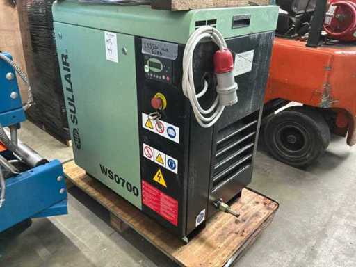 2006 Sullair WS0708 AC SULL Schraubenkompressor mit Kältemitteltrockner