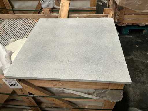 Chinese Grey Natural Stone Garden Tile