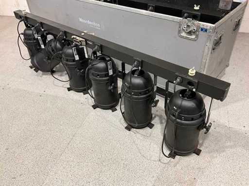 Six-barres Showtech Par 64 (2x)