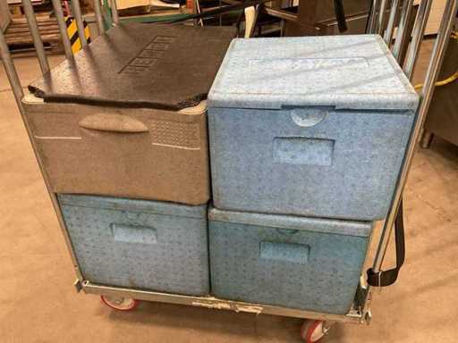 Partij thermoboxen, 4 stuks