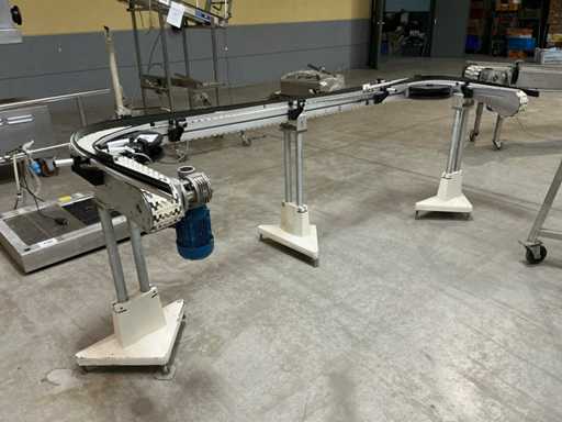 Convoyeur à liaison flexible