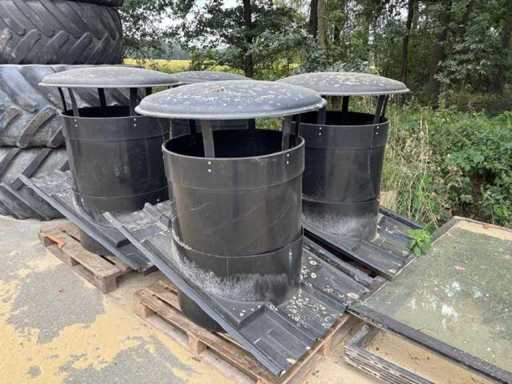 Ventilatiekoker (4x)