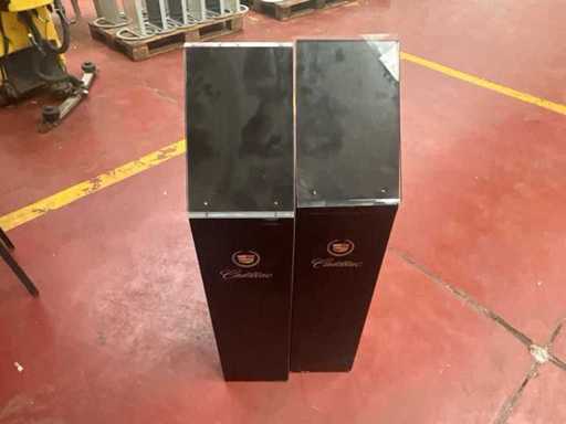 Advertising columns Cadillac 