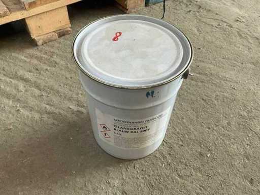 Graphite brillant (bleu) (8x)