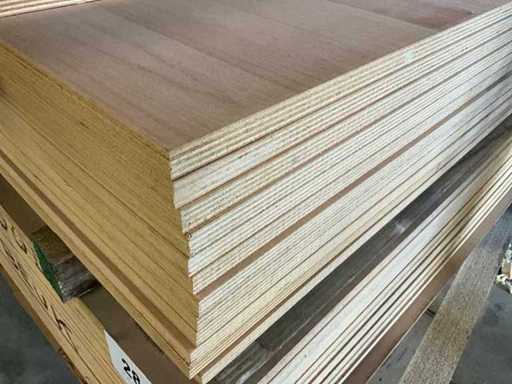 Roze beuk plaatmateriaal (30x)