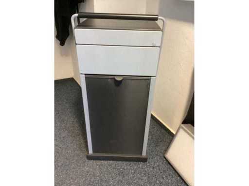 Filing cabinet 100x42x51cm grey high quality