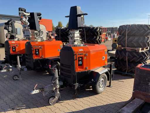 2018 Trime X-ECO A0031 LED Light Mast Generator Trailer