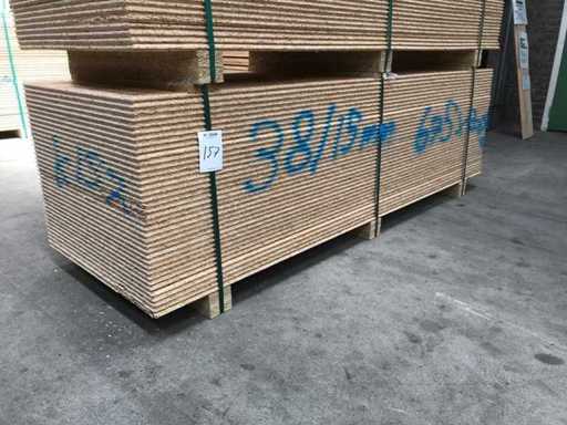 OSB sheets 15mm 675x2050mm (38x)