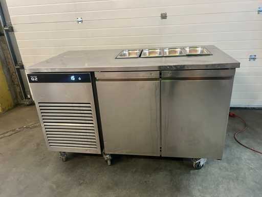 ECO PRO G2 - Masă de lucru din oțel inoxidabil - masă de răcire