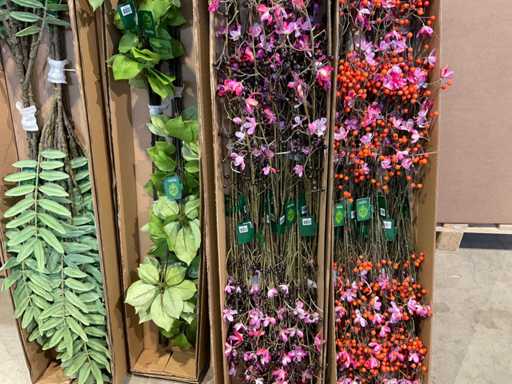 Silka Lot de fleurs artificielles