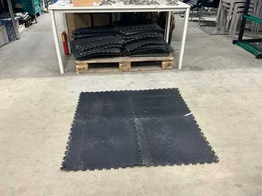 Kunststof vloertegels