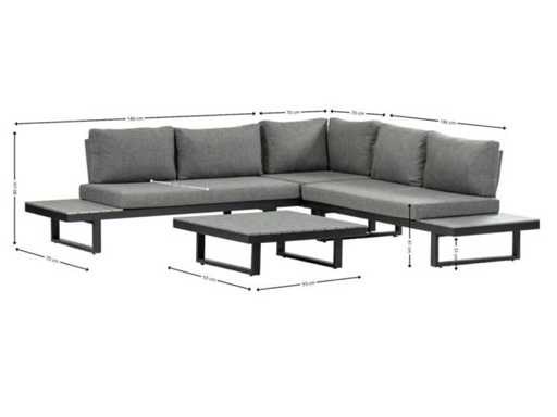 Hoedspruit - Set de lounge (256x256cm)