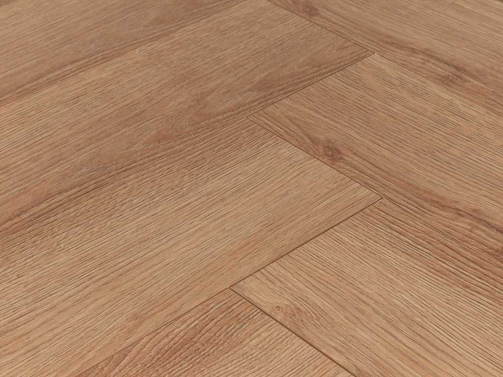 46 m2 Laminate herringbone - 630 x 126 x 8 mm