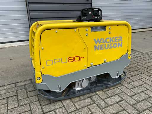 2017 Wacker neuson DPU80r Trilplaat