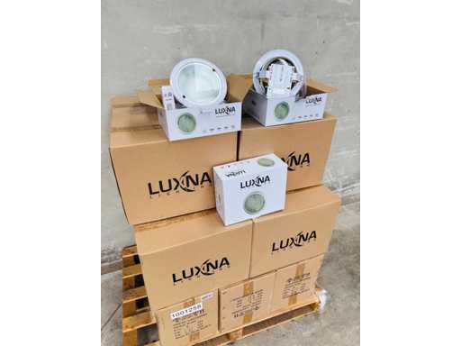 LUXNA LIGHTING - Spotlight (x6) - 2x26W - matwit - lamp inbegrepen