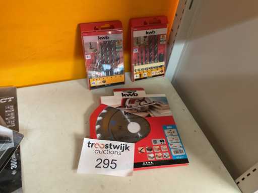 Houtboren sets en zaagblad