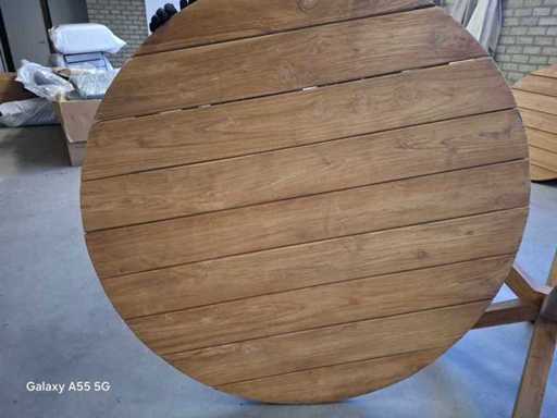 Ayra – drewno tekowe – stół ogrodowy (150cm)