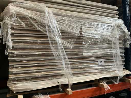 Batch of various ceiling insulation