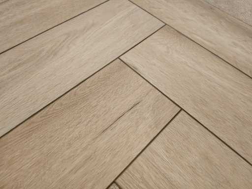 4 m2 PVC dryback visgraat - 730 x 146 x 2,5 mm