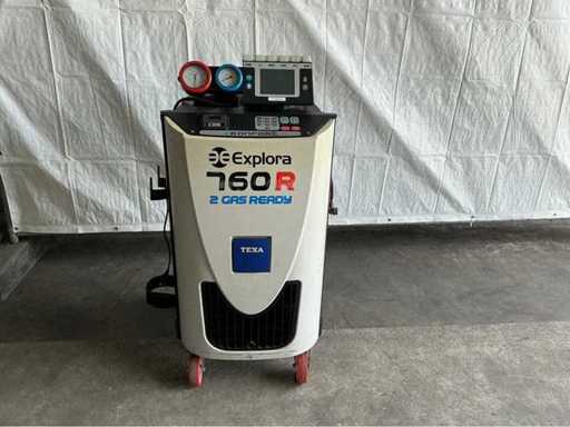 Dispozitiv de testare și umplere a aerului condiționat Texo 760R 2017 R134a / R1234yf