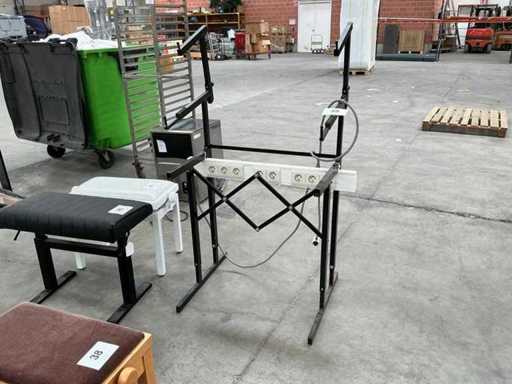 Statief voor keyboard