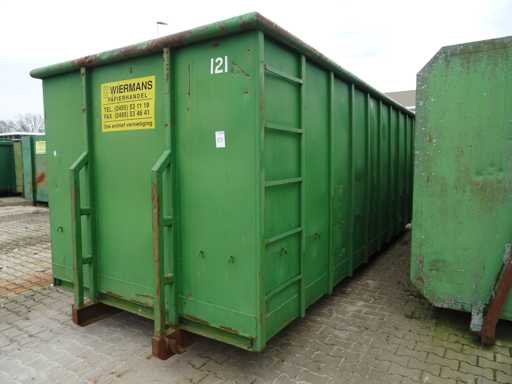 Kabel afzet afvalcontainer
