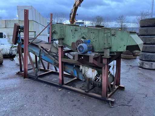 Mobile screening installation