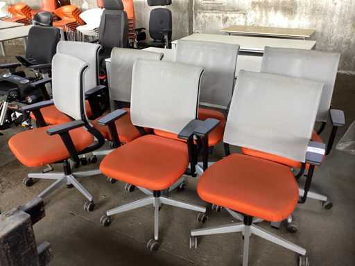 Sedie girevoli per ufficio (7x)