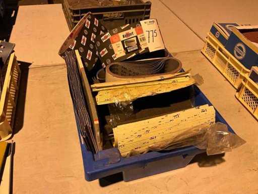 Sandpaper and sanding belts